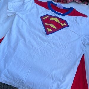 Superman Tshirt with detachable cape